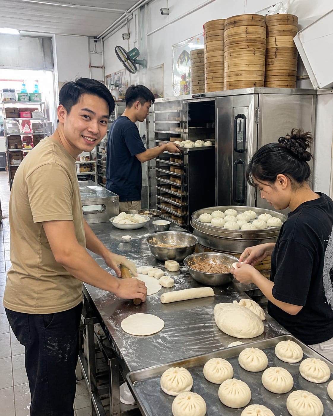 TUYỂN NHÂN VIÊN SẢN XUẤT BÁNH BAO