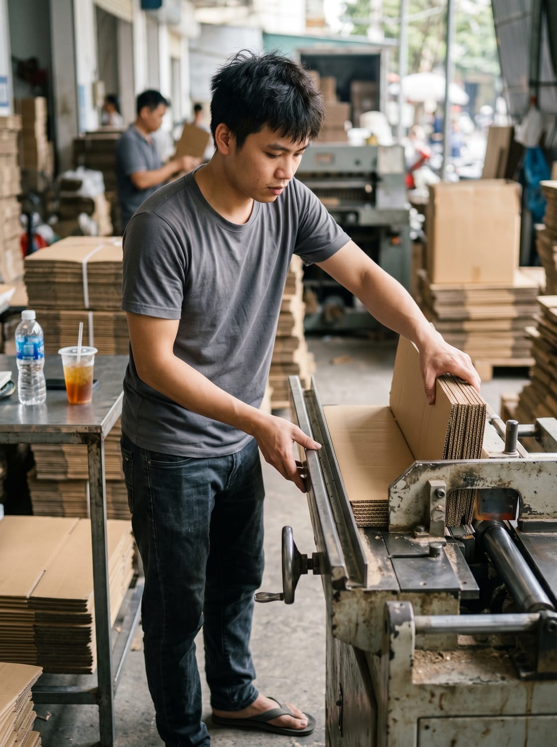 NAM NỮ SẢN XUẤT BAO BÌ GIẤY