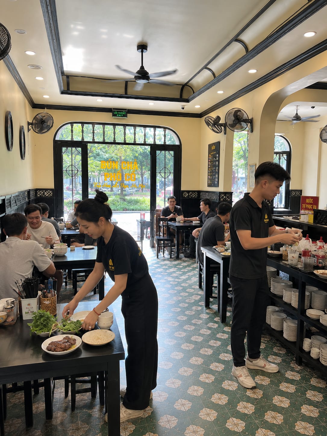 TUYỂN NAM NỮ PHỤC VỤ - BÁN HÀNG - PHỤ BẾP NƯỚNG THỊT