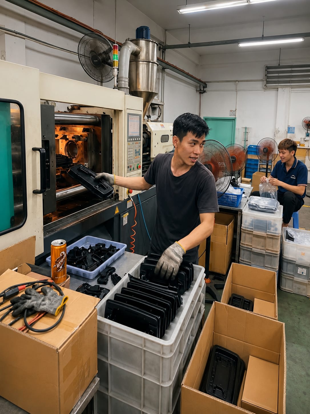 TUYỂN NAM CÔNG NHÂN ÉP NHỰA