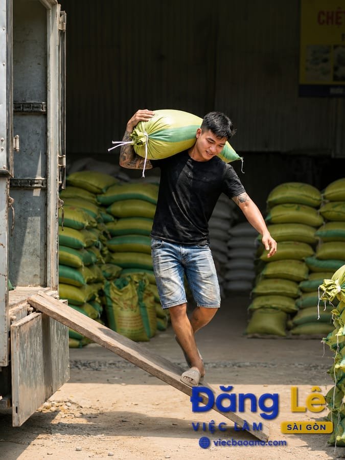 TUYỂN NAM BỐC XẾP GẠO