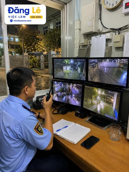 CẦN 2 NAM BẢO VỆ TRỰC CAMERA CA ĐÊM