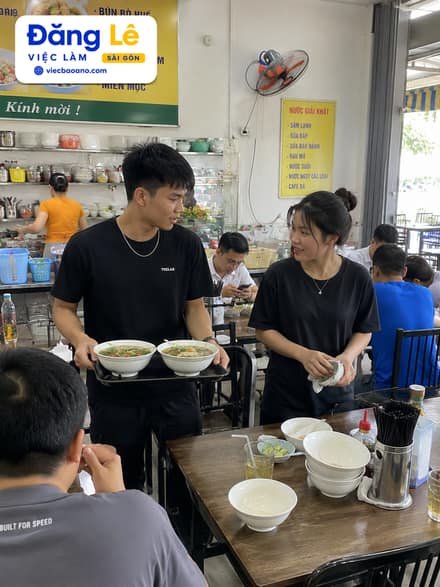 Ảnh công việc CẦN 2 NAM NỮ PHỤC VỤ QUÁN BÚN MIẾN 3