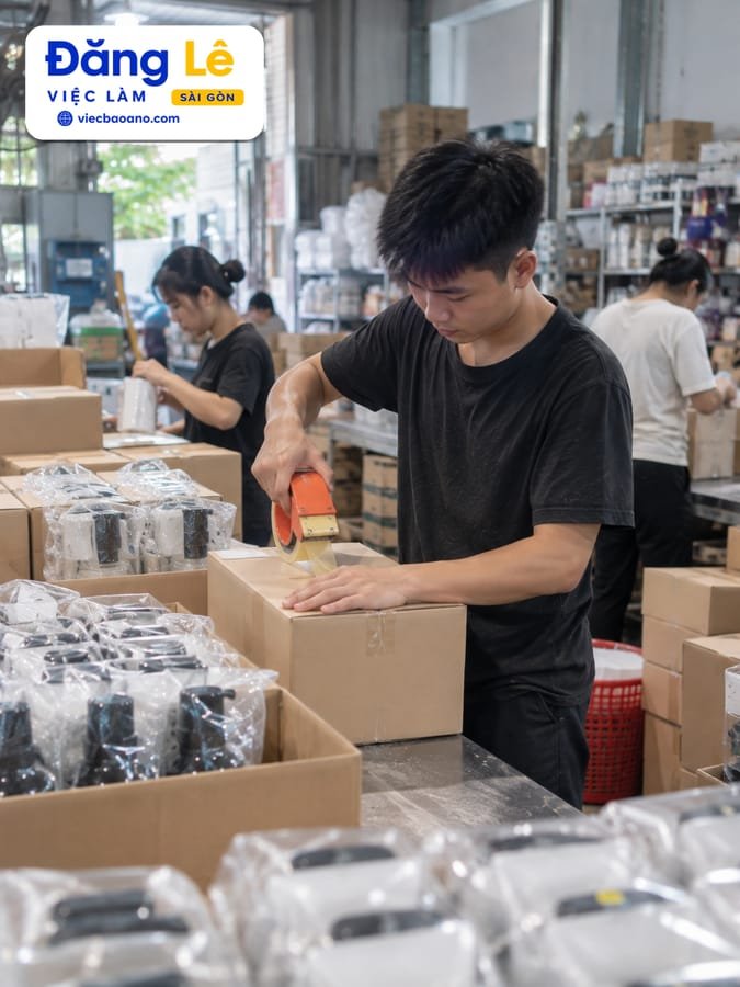 ĐÓNG GÓI SẢN XUẤT LINH KIỆN