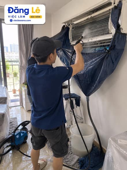 Ảnh công việc CẦN NHÂN VIÊN PHỤ VỆ SINH MÁY LẠNH 2