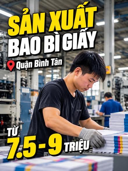 Video: Nhân viên sản xuất bao bì giấy